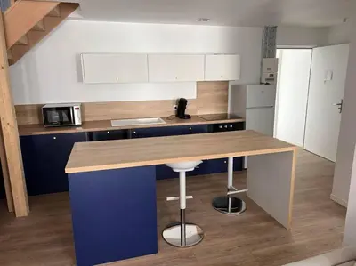 Cuisine ou kitchenette dans l'établissement Chez TH'Auxonne
