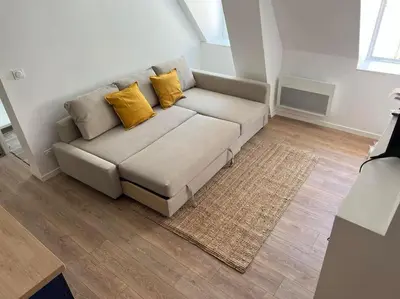 Coin salon dans l'établissement Chez TH'Auxonne