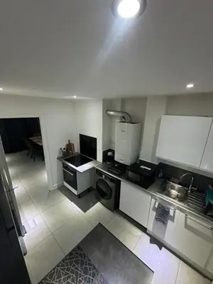 Cuisine ou kitchenette dans l'établissement Appartement poincaré