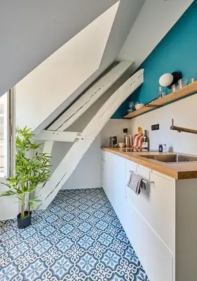 Cuisine ou kitchenette dans l'établissement Suite - Le Monge - Dijon Centre Historique