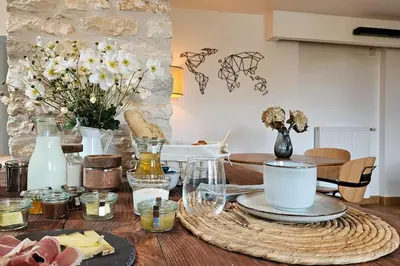 Nourriture dans la maison de vacances ou à proximité