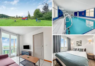 Piscine de l'établissement Chez Marianne Résidence Piscine Sauna ou située à proximité