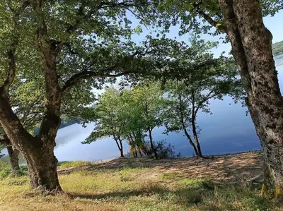 Paysage naturel près de la maison de vacances