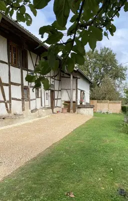 Jardin de l'établissement Gîte de champvent Nalaque