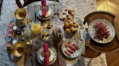 Nourriture dans le B&B/chambre d'hôtes ou à proximité