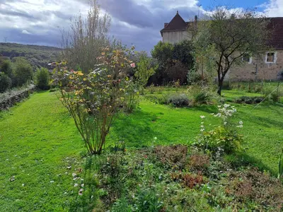 Jardin de l'établissement Charmante maison de caractère