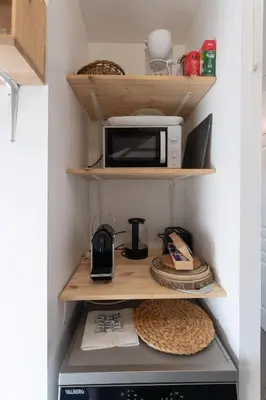 Cuisine ou kitchenette dans l'établissement On dirait le Sud