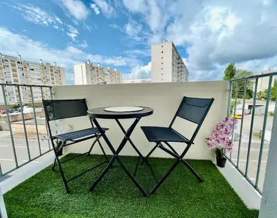 Balcon ou terrasse dans l'établissement Échappée urbaine