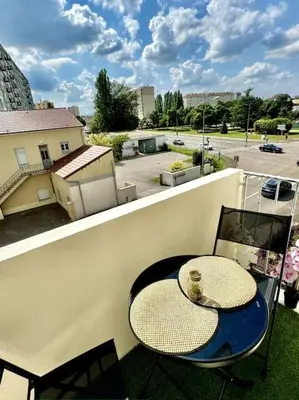 Balcon ou terrasse dans l'établissement Échappée urbaine