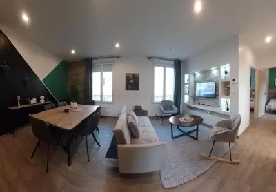 Plan de l'établissement Les Suite Appartement à Chalon sur Saône