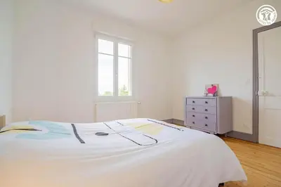 Un ou plusieurs lits dans un hébergement de l'établissement L'Albatros, Villa de charme familiale classée 3 étoiles, All inclusive