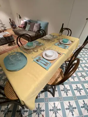 Coin salon dans l'établissement Aureahome