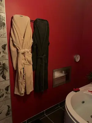 Salle de bains dans l'établissement La colline matourine