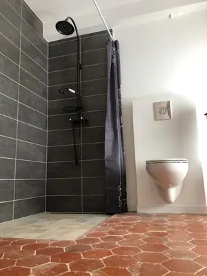 Salle de bains dans l'établissement Mansio VitAE