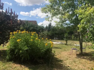 Jardin de l'établissement La maison Villecharny