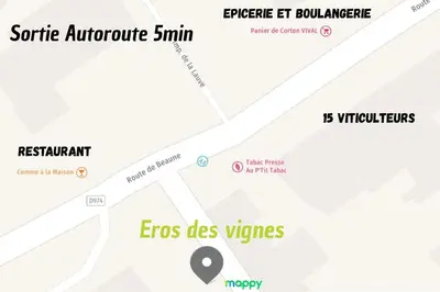 Certificat, récompense, panneau ou autre document affiché dans l'établissement Eros des Vignes Appartement 60m2