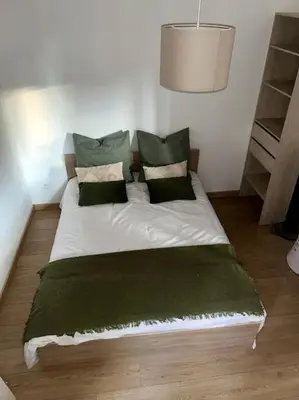Un ou plusieurs lits dans un hébergement de l'établissement Appartement T2 - Chalon-sur-Saône