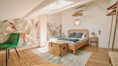 Coin salon dans l'établissement Le Tonnelier Chalon