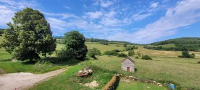 Paysage naturel près de la maison de vacances