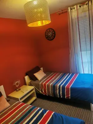 Un ou plusieurs lits dans un hébergement de l'établissement appartement