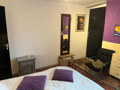 Un ou plusieurs lits dans un hébergement de l'établissement La petite maison d issy