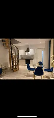 Coin salon dans l'établissement L'Immeuble de l'Avenue