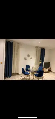Coin salon dans l'établissement L'Immeuble de l'Avenue