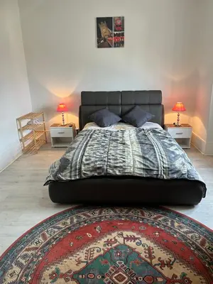 Un ou plusieurs lits dans un hébergement de l'établissement Chambre 2