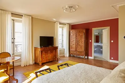 Télévision ou salle de divertissement dans l'établissement Prosper Maufoux - Château de Saint-Aubin