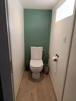 Salle de bains dans l'établissement Le retour aux sources