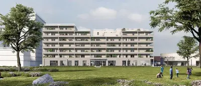 Jardin de l'établissement Montana Dijon