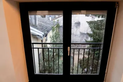 Balcon ou terrasse dans l'établissement Le Sigorgne Centre-ville Gare