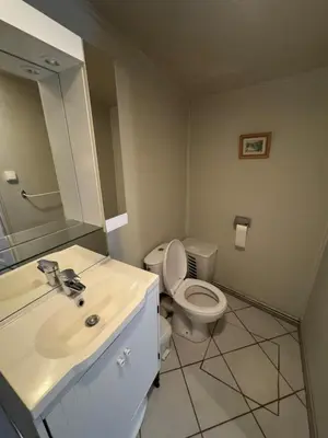 Salle de bains dans l'établissement La petite condemine