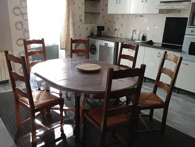 Cuisine ou kitchenette dans l'établissement le chêne
