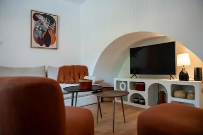 Télévision ou salle de divertissement dans l'établissement Dijon hypercentre - Loge Buffon