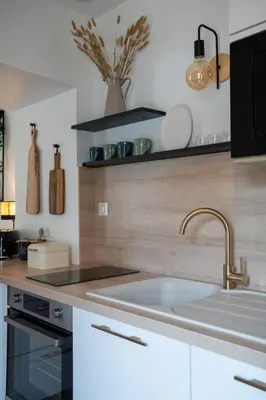 Cuisine ou kitchenette dans l'établissement Dijon hypercentre - Loge Comédie