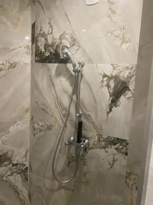 Salle de bains dans l'établissement Logement à Dijon nord