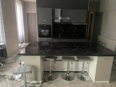 Cuisine ou kitchenette dans l'établissement Logement à Dijon nord