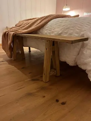 Un ou plusieurs lits dans un hébergement de l'établissement Au Chalet Bourguignon 4