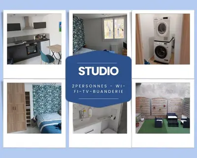 Plan de l'établissement Studio pour deux - WiFi