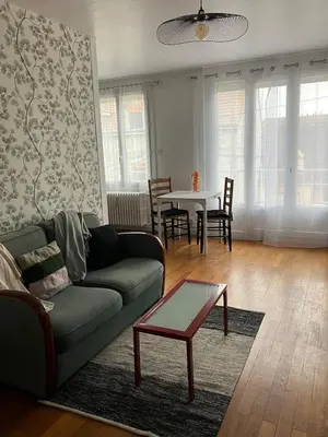 Coin salon dans l'établissement Cosy T2 centre-ville