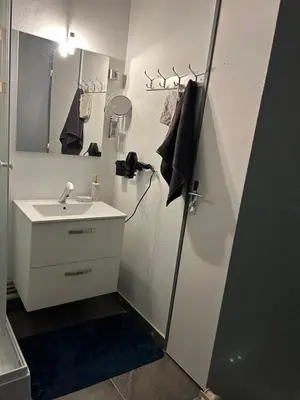 Salle de bains dans l'établissement Casa