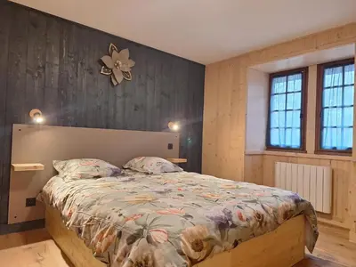 Un ou plusieurs lits dans un hébergement de l'établissement FraTern'Elle - Taverne & Chambres d'Hôtes