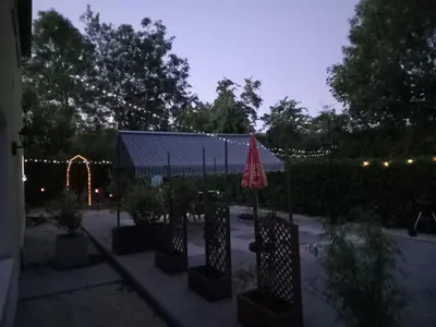 Jardin de l'établissement Le petit Appartement