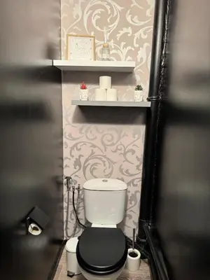 Salle de bains dans l'établissement Appartement Cosy