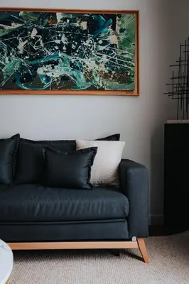 Coin salon dans l'établissement L'appartement - Meursault