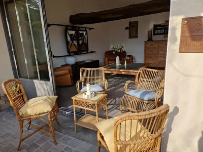 Cuisine ou kitchenette dans l'établissement L'atelier du Doubs