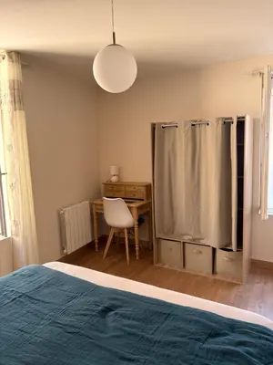 Un ou plusieurs lits dans un hébergement de l'établissement L'AparT Savignien