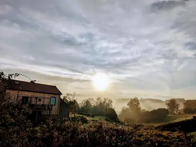Paysage naturel près de la maison de vacances