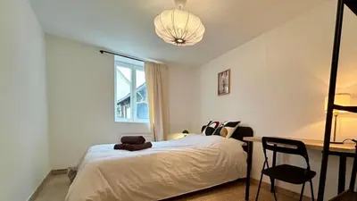 Un ou plusieurs lits dans un hébergement de l'établissement Les suites de Saint-Yves